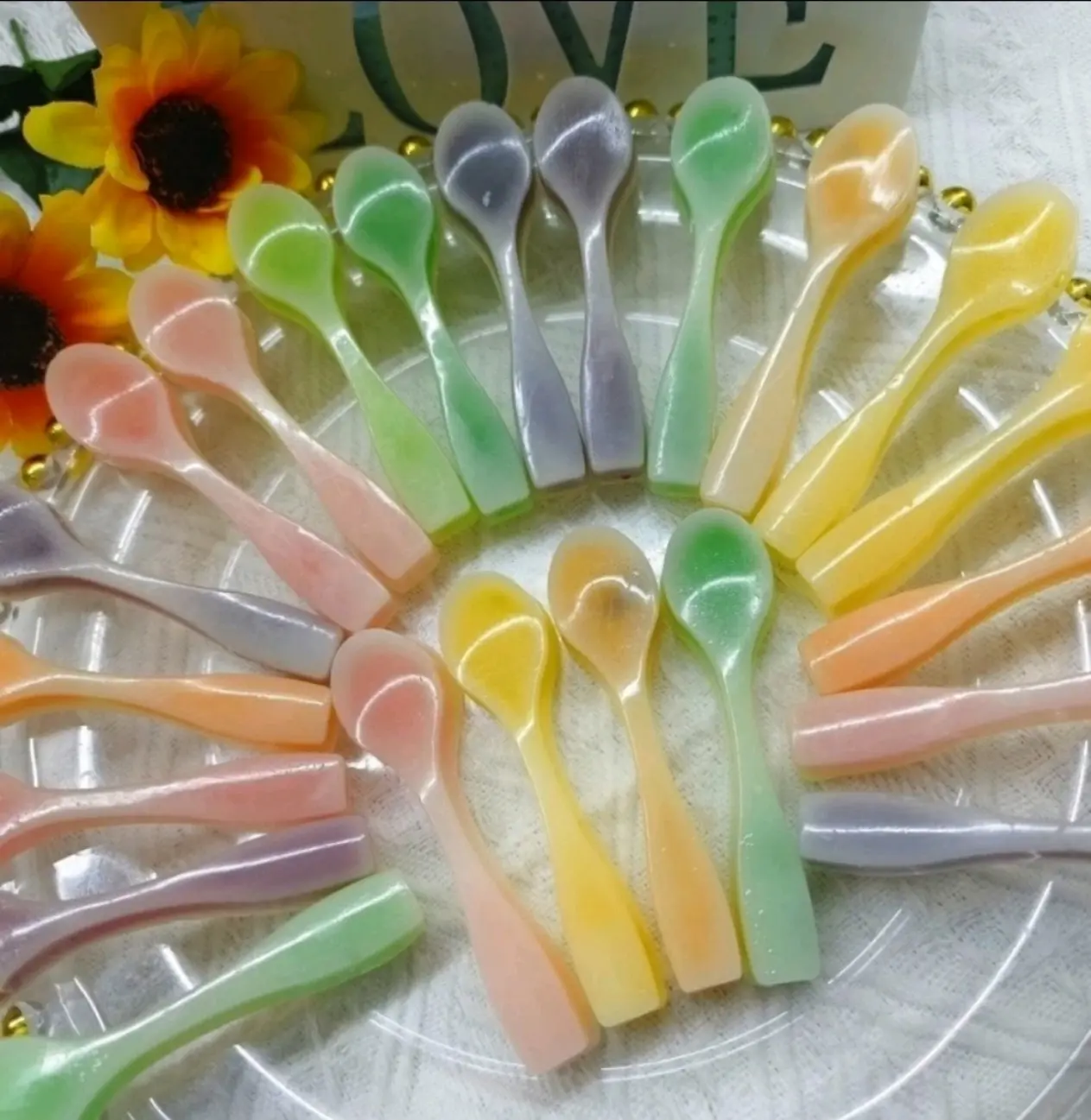 Hình ảnh Kẹo sáp hình muỗng (5 cái mix vị)