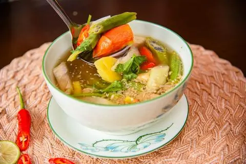 Hình ảnh Canh chua nam bộ chay