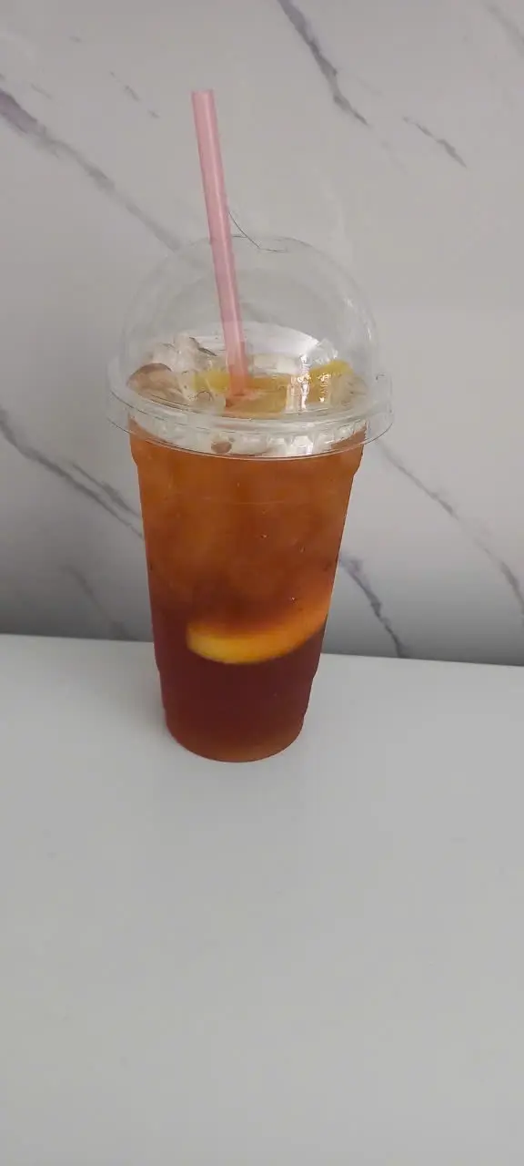 Hình ảnh Trà đào ly 650ml