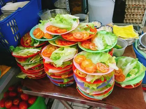 Hình ảnh Rau salad dầu giấm