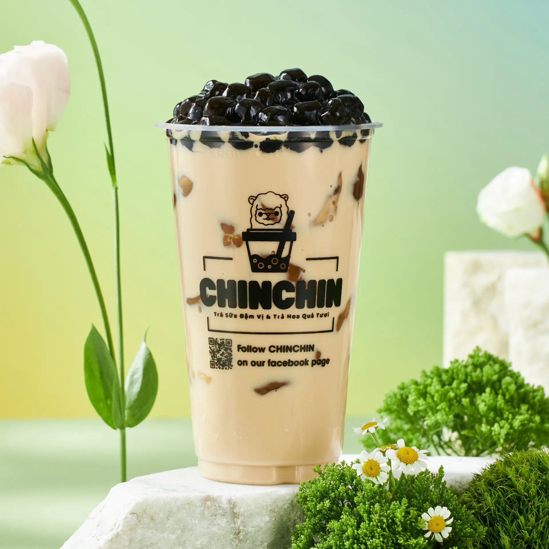 Hình ảnh Trà Ô Long Nhài Sữa Đậm Vị Chinchin