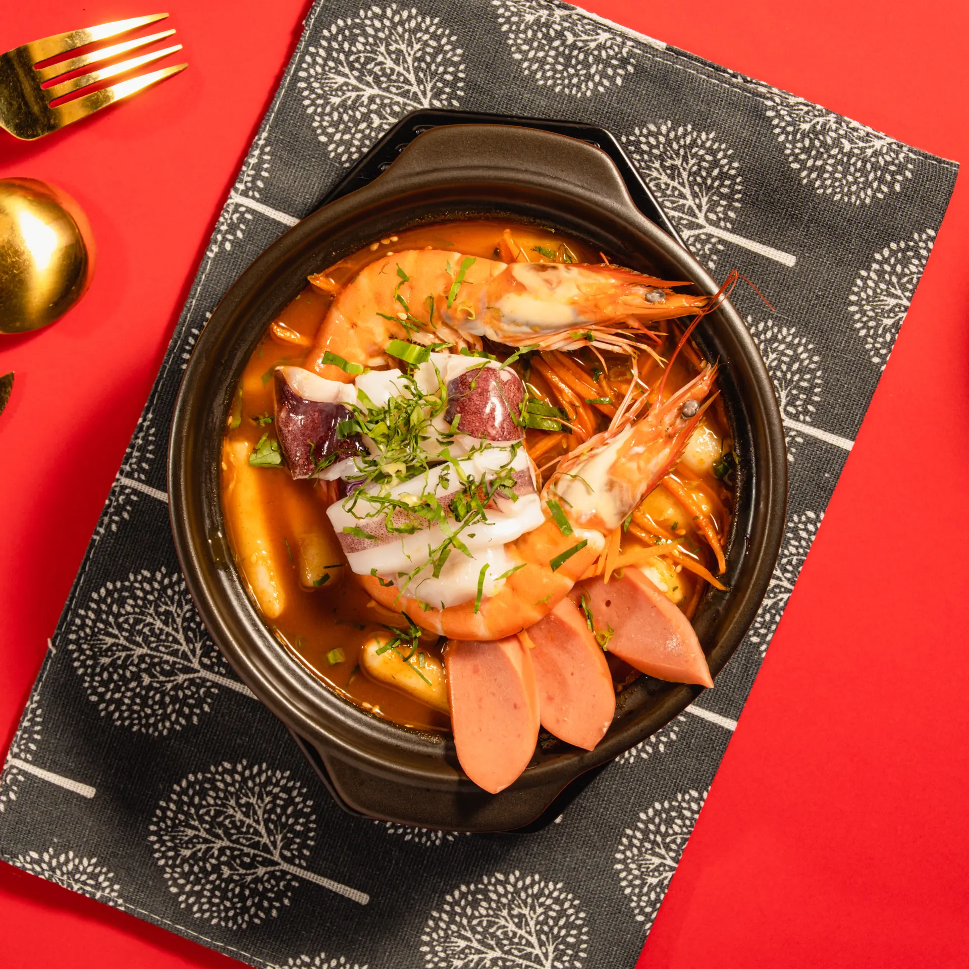 Hình ảnh Tokbokki hải sản