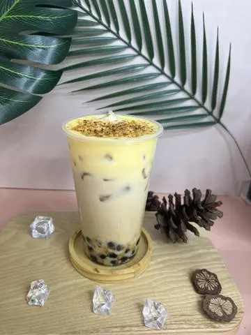Hình ảnh Trà sữa kem dừa nướng
