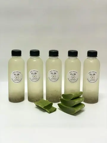 Hình ảnh Combo 5 chai Nha Đam Hạt Chia 350ml