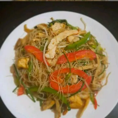 Hình ảnh Bún gạo xào