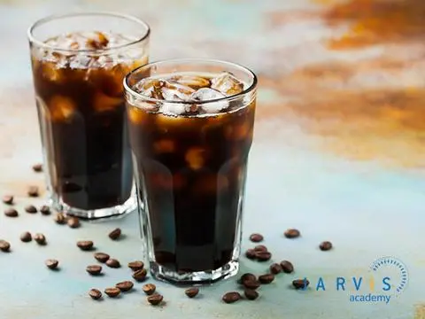 Hình ảnh cafe đen đá 