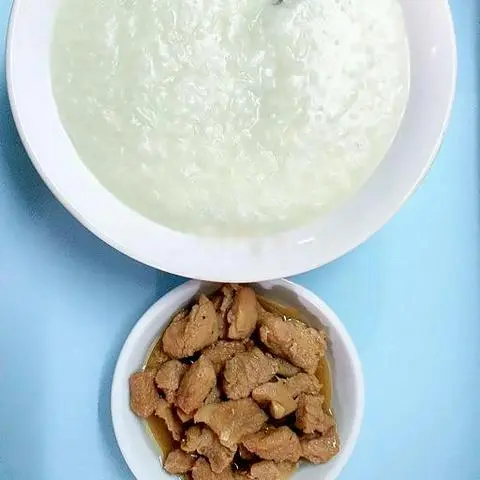 Hình ảnh Cháo trắng thịt kho