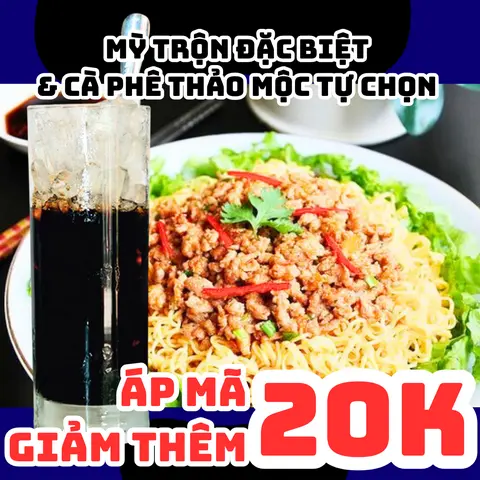 Hình ảnh Mỳ Trộn ĐẶC BIỆT & Cà Phê Thảo Mộc tự chọn 