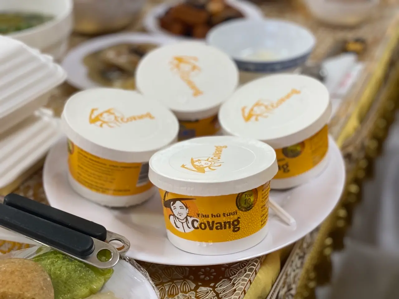Hình ảnh Combo 20 tàu hủ tươi Cô Vang