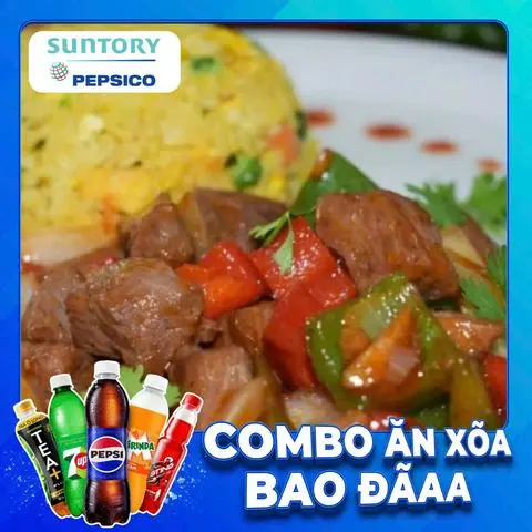 Hình ảnh COMBO CƠM CHIÊN BÒ LÚC LẮC + NƯỚC NGỌT SPVB 