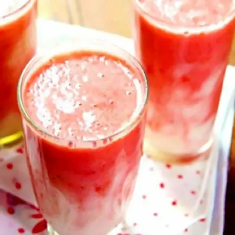 Hình ảnh Sinh tố mãng cầu - dâu