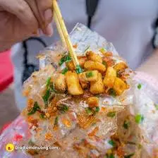 Hình ảnh Bánh tráng trộn tóp mỡ