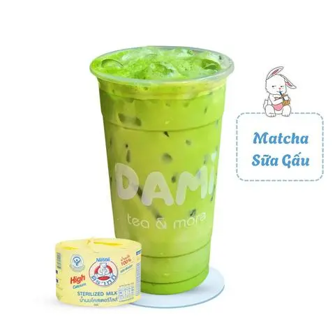 Hình ảnh Matcha Sữa Gấu Thái