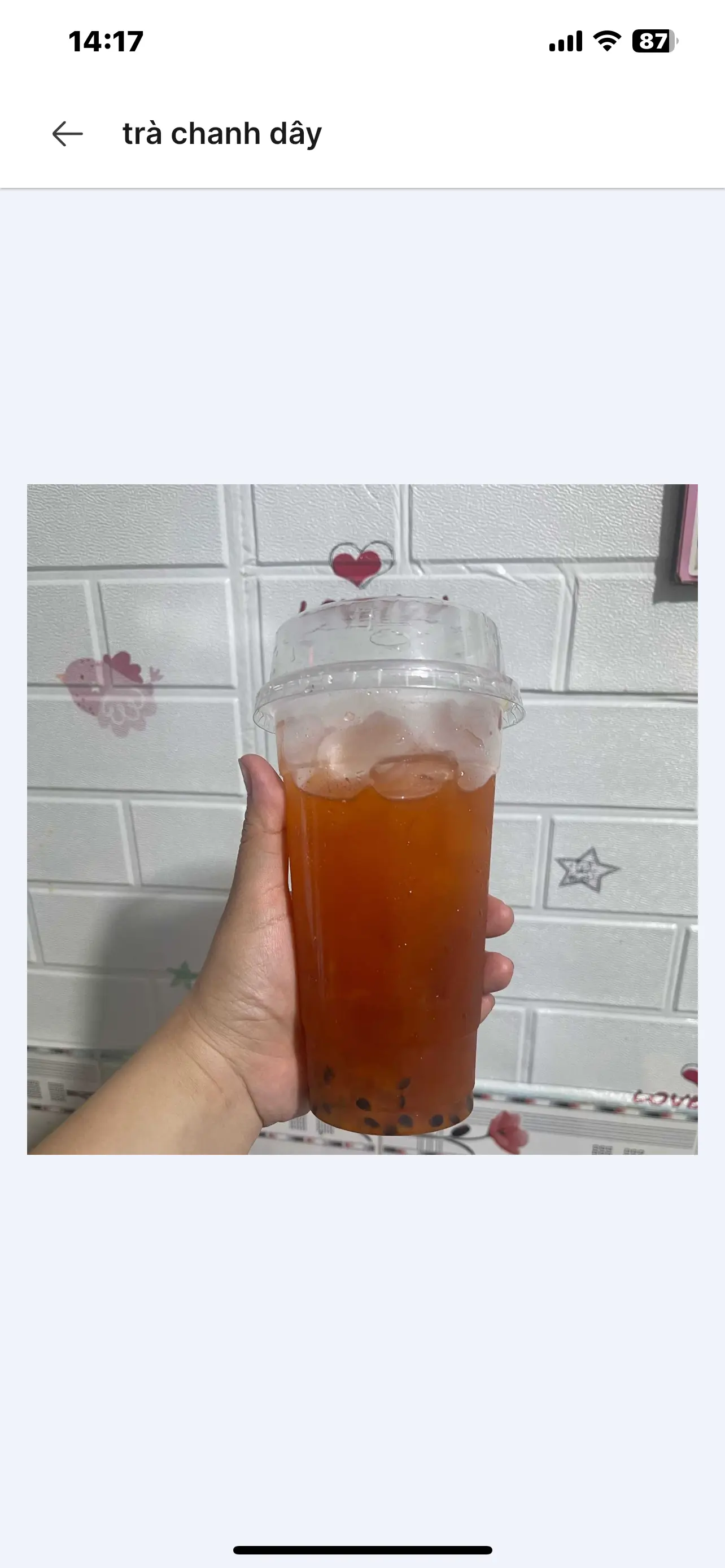 Hình ảnh trà chanh dây
