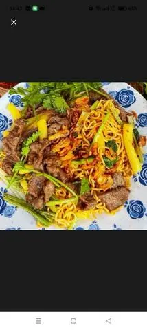 Hình ảnh Mì xào bò