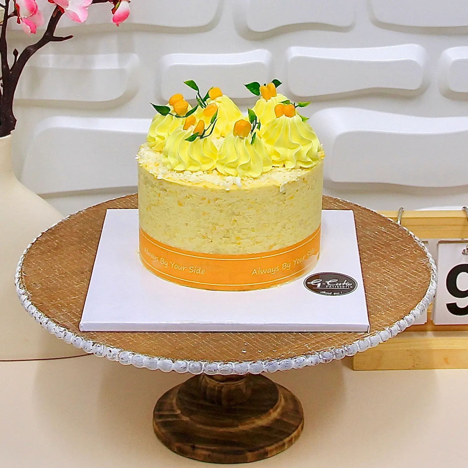 Hình ảnh Bánh Kem Bắp Phô Mai Pháp 12cm Basic