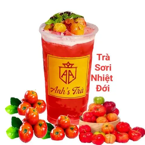 Hình ảnh Trà Sơri Hồng  Rubi Thạch Sợi 