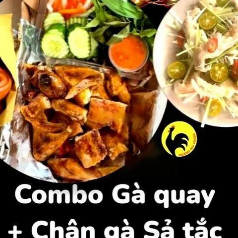 Hình ảnh Combo Gà quay nguyên con + hộp chân gà Sả tắc kèm Quà tuỳ chọn