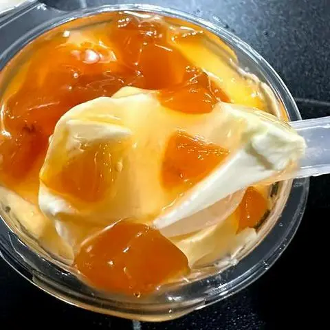 Hình ảnh Panna cotta vị đào