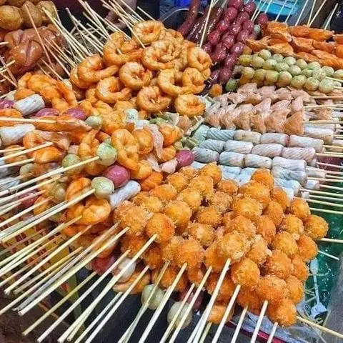 Hình ảnh combo xiên que thập cẩm
