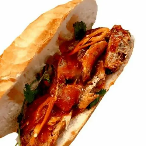 Hình ảnh Bánh mì cá hộp nguyên 1 hộp