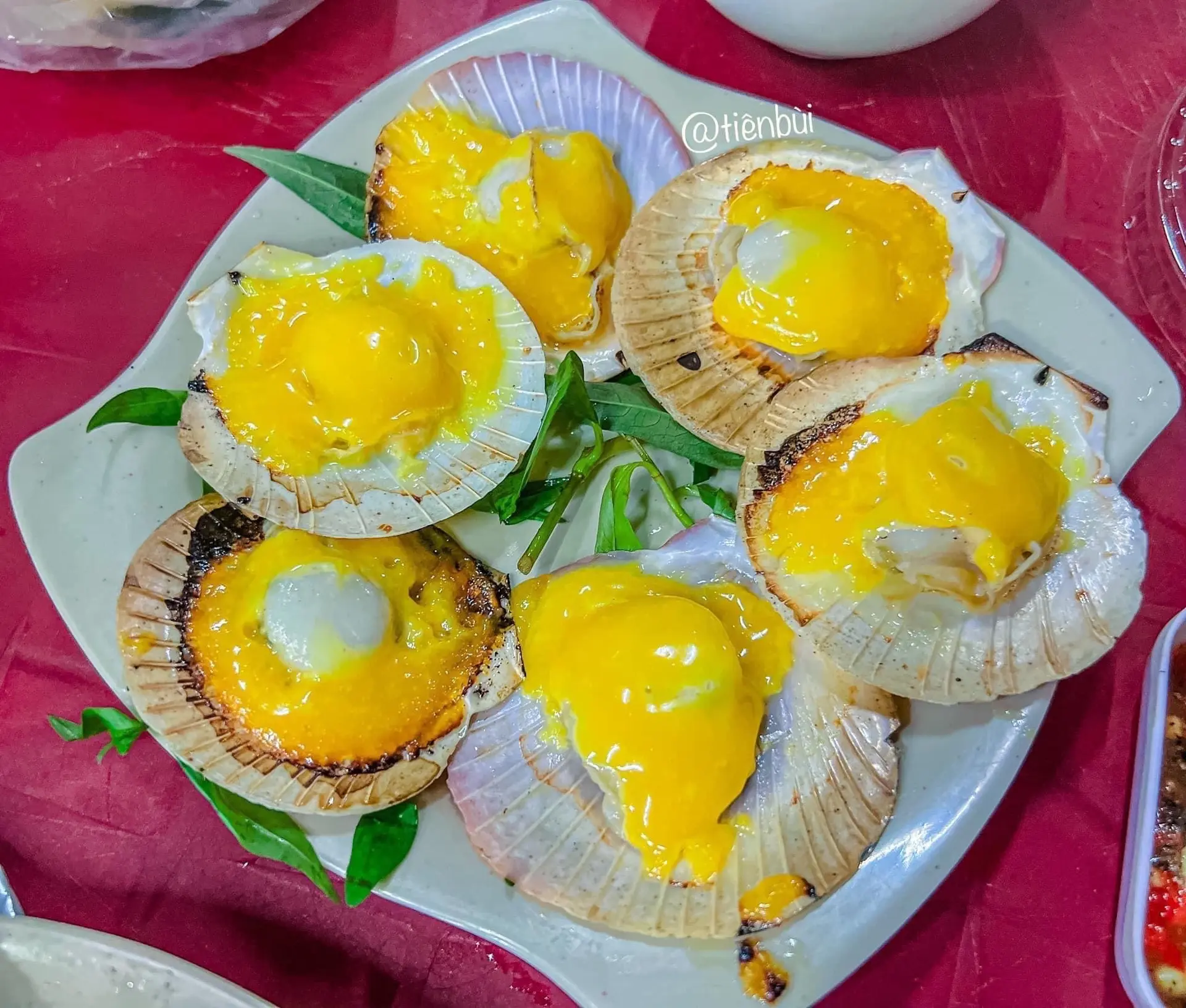 Hình ảnh Sò điệp nướng phô mai