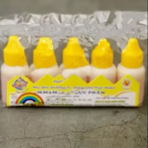 Hình ảnh 5 Chai Nước Màu Thực Phẩm 10ml (Chai Lớn) Vàng, Nước Màu Bánh,Kẹo,Rau Câu,Mứt