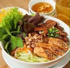 Hình ảnh BÚN NƯỚC TƯƠNG CHẢ GIÒ CHAY