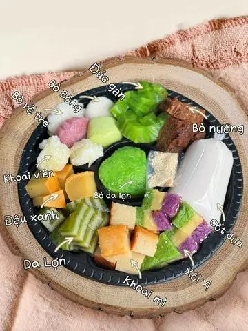 Hình ảnh Sét Mix Thập Cẩm Đủ vị + Cốt dừa 