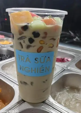 Hình ảnh Trà sữa bạc hà