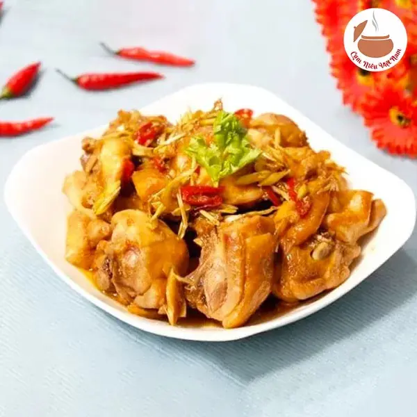 Hình ảnh Gà kho sả ớt