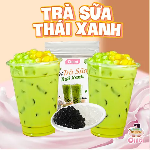 Hình ảnh Trà sữa thái xanh