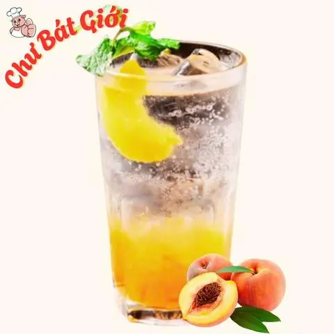 Hình ảnh Soda Đào Miếng Đào