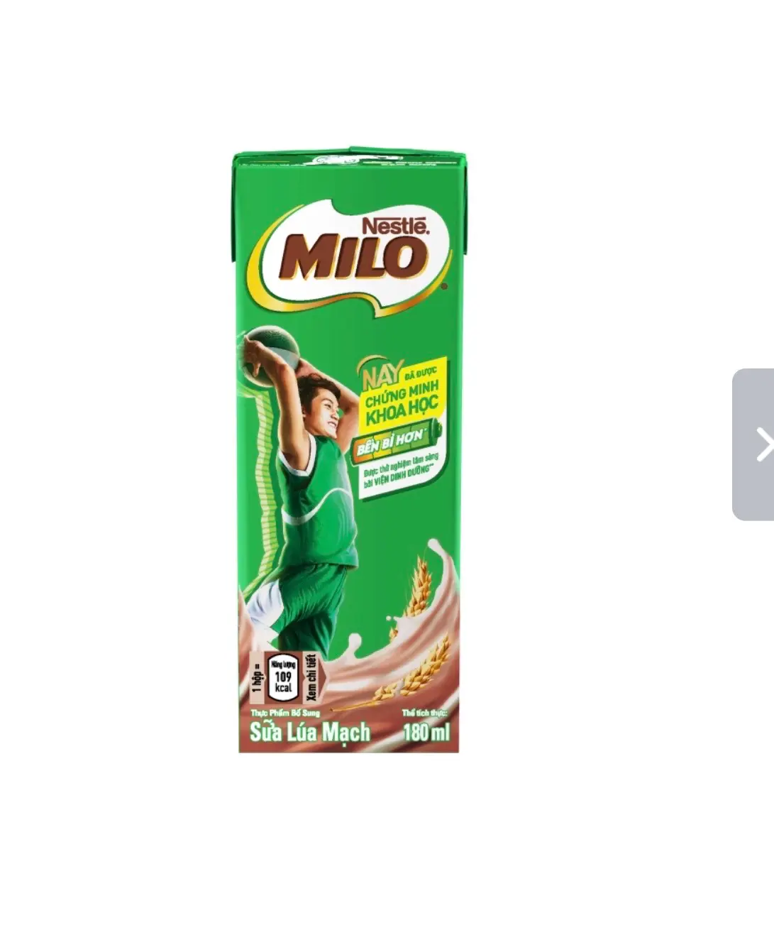 Hình ảnh Milo ít đường 