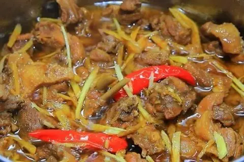 Hình ảnh Cơm Vịt Kho Gừng