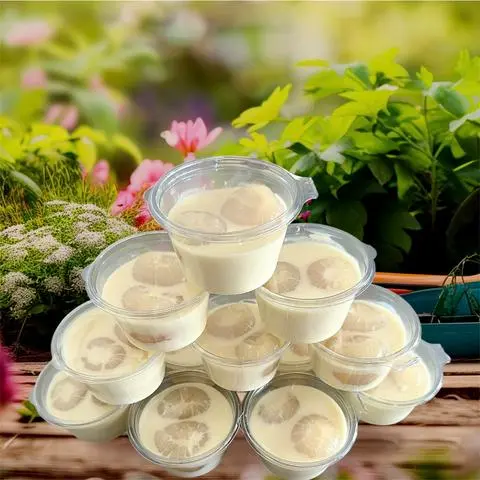 Hình ảnh Khúc Bạch Phô Mai Vải Tươi (1 Hũ 2 Trái Vải)