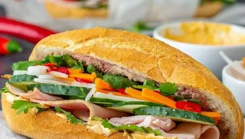 Hình ảnh Bánh mì thịt
