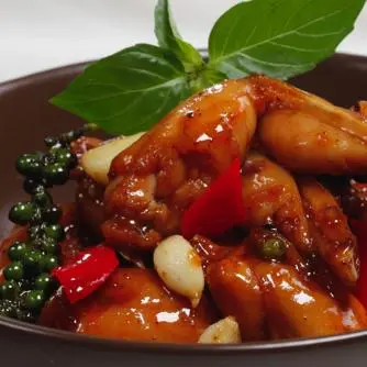 Hình ảnh Ếch Kho Tiêu Xanh