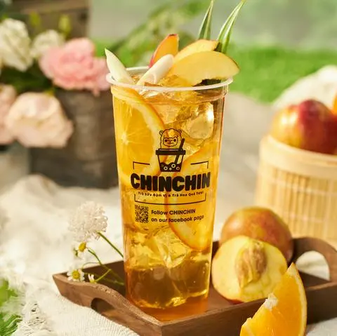 Hình ảnh Trà Đào Cam Sả Chinchin