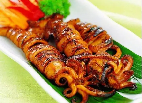 Hình ảnh Mực Nướng Sốt XO
