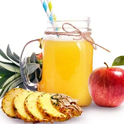 Hình ảnh Táo + Dứa ly to 700ml