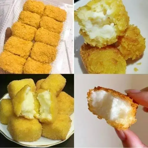 Hình ảnh BÁNH SỮA TƯƠI CHIÊN GIÒN HỘP 10 VIÊN Ú BÉO, GIÒN THƠM NGON