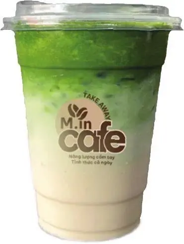 Hình ảnh Matcha latte sữa gấu