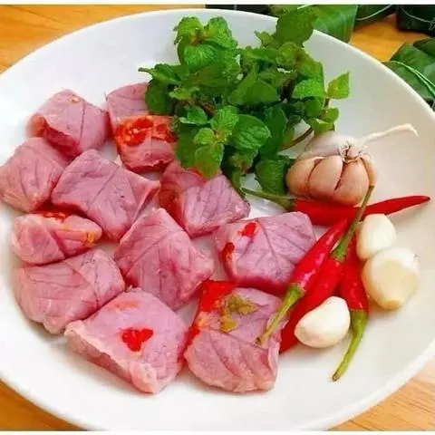 Hình ảnh Nem chua chợ huyện Bình Định (5 cái)