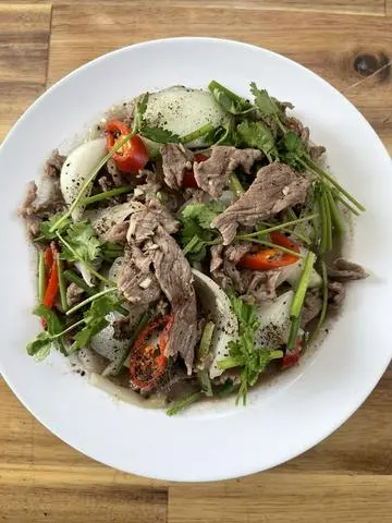Hình ảnh Bò xào hành tây 