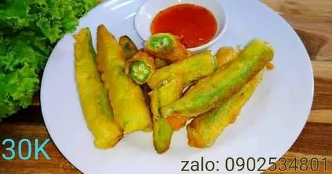 Hình ảnh Đậu bắp chiên