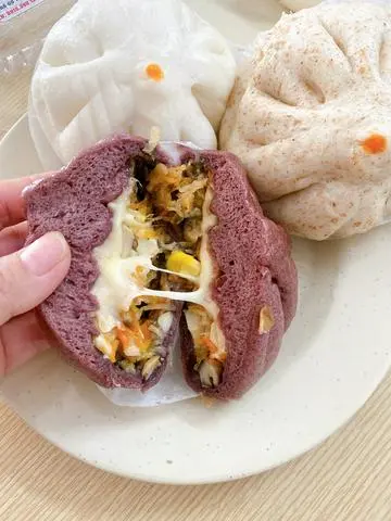 Hình ảnh Bánh Bao Tươi Gạo Lứt Phomai