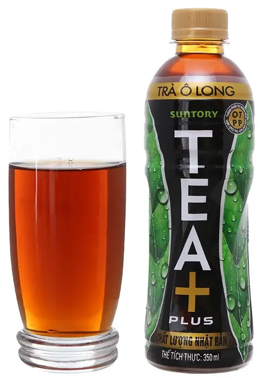 Hình ảnh Trà Ôlong TEA Plus + Ly đá