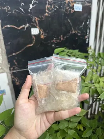 Hình ảnh Set mini 1 sâu bánh tráng muối nhuyễn