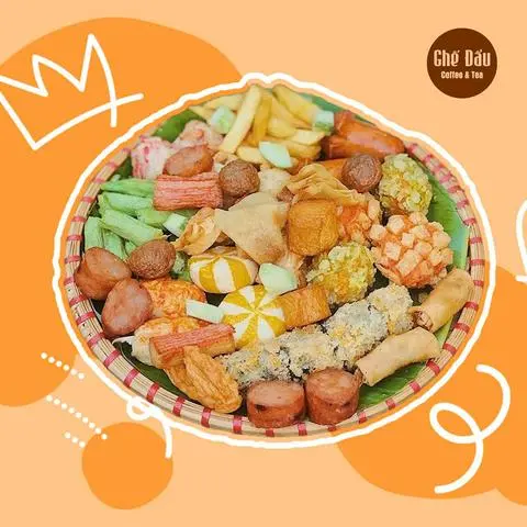 Hình ảnh Cá viên chiên thập cẩm xào mắm nhỏ